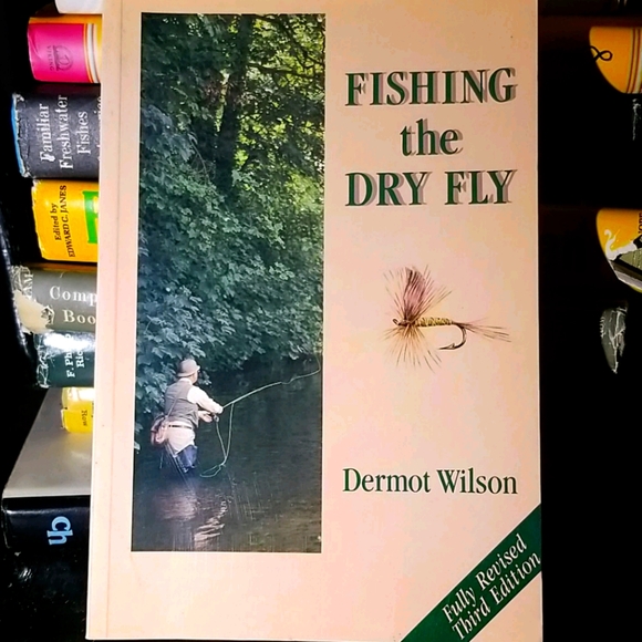 Other Fishing Dry Fly Book Dermot Wilson 1987 Vtg Poshmark